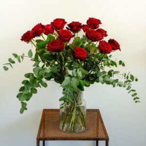 15 rose rosse